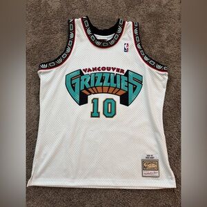 Mike Bibby Vancouver Grizzlies Mitchell and Ness Swingman Jersey